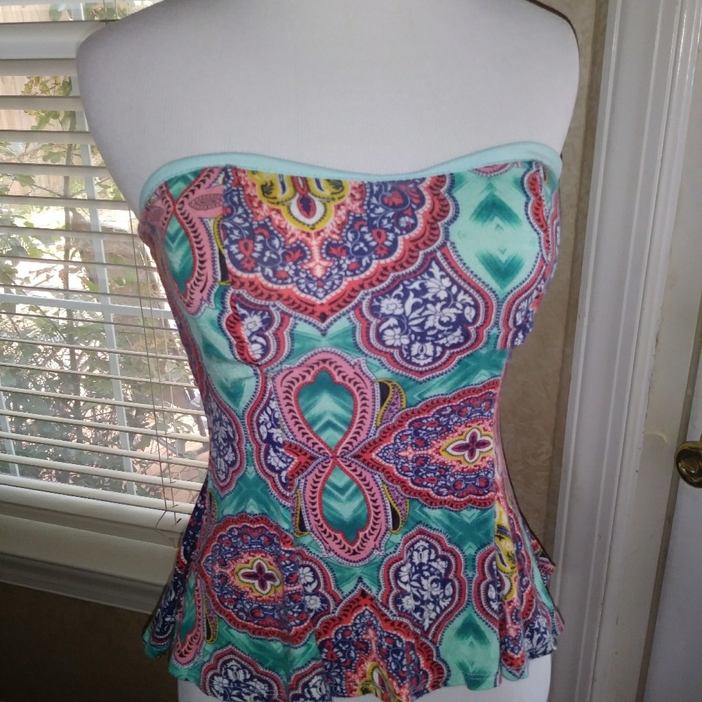 VENUS Multicolor Tube Top, XS